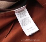 Designer Woman Clothes Burberry Woman Check Cotton Shirt S8211 - Image 4