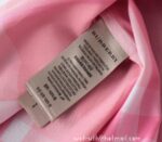 Designer Woman Clothes Burberry Woman Check Cotton Shirt S8205 - Image 2