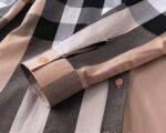 Designer Woman Clothes Burberry Woman Check Cotton Shirt S8204 - Image 3