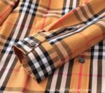 Designer Woman Clothes Burberry Woman Check Cotton Shirt S8202 - Image 2