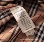 Luxury Shirt Burberry Woman Cotton check shirts G1908 - Image 3