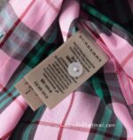 Luxury Shirt Burberry Woman Cotton check shirts G1906 - Image 3