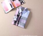 Luxury Shirt Burberry Woman Cotton check shirts G1912 - Image 7