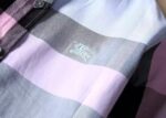 Luxury Shirt Burberry Woman Cotton check shirts G1912 - Image 2