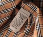 Luxury Shirt Burberry Woman Cotton check shirts G1913 - Image 3