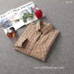 Luxury Shirt Burberry Woman Cotton check shirts G1913 - Image 2