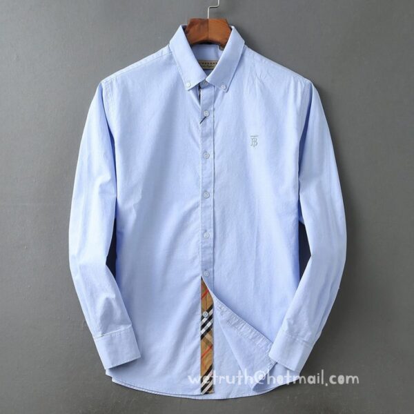 Designer Mens Wear Burberry Cotton Shirt 2838