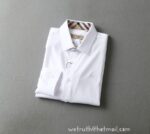 Designer Mens Wear Burberry Cotton Shirt 2837 - Image 3