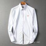 Designer Mens Wear Hermes Cotton Shirt 2833