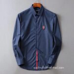 Gucci Mens Cotton Shirts Luxury man wear 9041