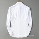 Hermes shirt Mens classic Cotton wear N4812 - Image 4