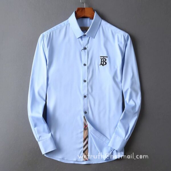 Burberry Mens Cotton Shirts Wholesale 11907