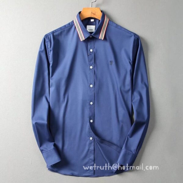 Burberry Mens Cotton Shirts Wholesale 11903